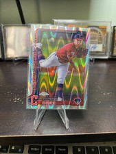 2025 Topps Chrome Raywave Refractor Tanner Bibee #236 Guardians