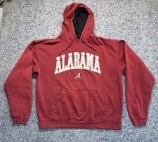 VTG University Of Alabama Hoodie Mens XL Pullover Sweatshirt J America Roll Tide