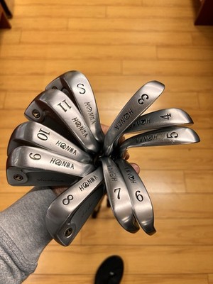 Hiro Honma New-LB300 Cavity Back 3-11,S Iron Set + SL TITANIUM CARBON R-1