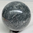 Natural Picasso Jasper Sphere Black Gray Crystal Ball Healing 2640G (5.82LB) — photo 8