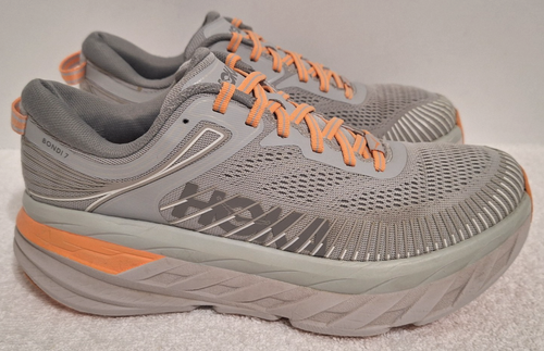 Hoka One One W Bondi 7 Harbor Mist Haifischleder grau 1110519 HMSH Damengröße 8