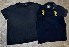 Lot Of 2 Polo Shirts: 1 Tee And 1 Collared