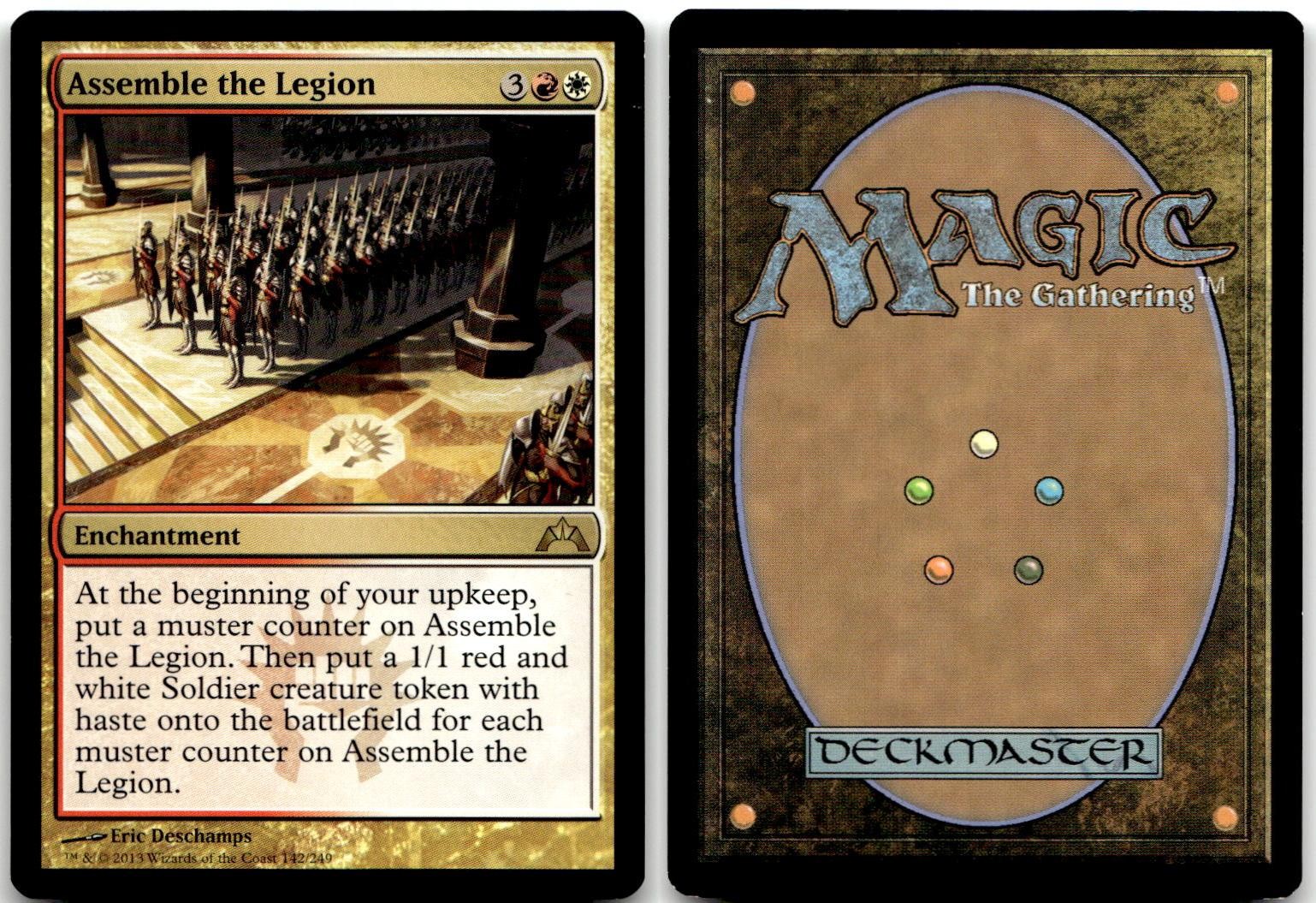 Assemble the Legion 142 Rare Gatecrash Magic: The Gathering Near Mint