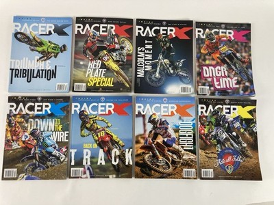 RACER X ILLUSTRATED Magazine Lot of 8 Volume 28 2025 Motocross