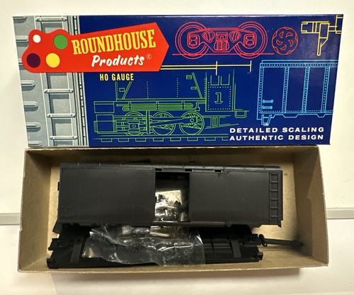 Kit de coche Roundhouse escala HO sin decorar 40' Roundtop Box #1080 | Zustand: New