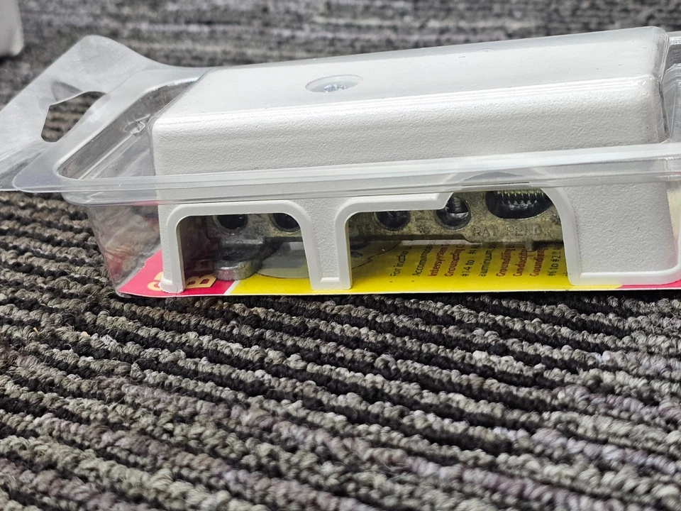 (QTY 10) Arlington GB5 Grounding Bridge Intersystem Zinc Four Termination Points - Image 4 of 4