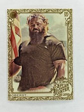 2019 Topps Allen and Ginter Gold Border #177 Robert Oberst Strongest Man Hot Box