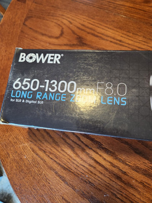 Bower Lens -650-1300mm / F-80 - High Resolution  - PHD