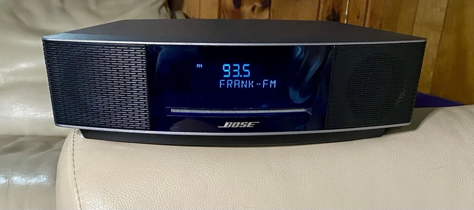 Bose Wave Music System IV CD Player AM/FM Radio 417788-WMS Titanium Silver/Parts - Image 3 of 4