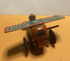 AVION - CIRCUS PLANE en tôle lithographiée 