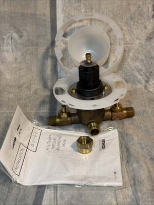 #ad KOHLER 304 KS NA 1 2quot; Rite Temp Pressure Balancing Valve w 1 Stop $54.99