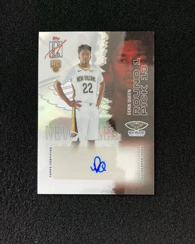 2025 Topps Signature Derik Queen Base (RAW)