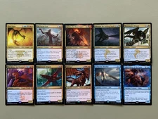 MTG Blue Black Red UBR Nicol Bolas Commander Deck AKH COM EDH