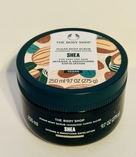 Hard To Find - The Body Shop Sugar Body Scrub Shea 9.7 Oz for Very Dry Skin
