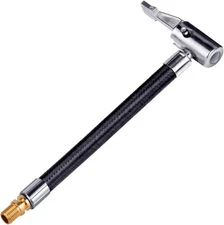 Tire Inflator Hose Adapter for Twist on Convert to Lock on Connection, with All