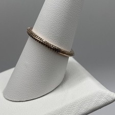 Authentic Pandora ME Pave Ring ALE MET Rose G...