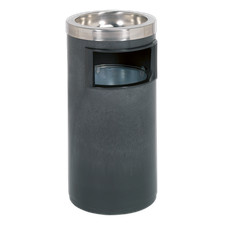 Sealey Cigarette Ashtray & Litter Bin Container Metal For Outdoor Smoking RCB06