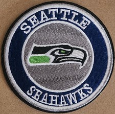 Seattle Seahawks embroidered Iron on patch