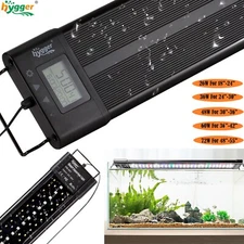 hygger LED Aquarium Light Full Spectrum Auto On Off Fish Tank Light Fresh Water