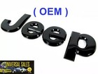 GENUINE JEEP GRAND CHEROKEE BLACK GLOSS EMBLEM NAMEPLATE HOOD 2013-2021 NEW OEM