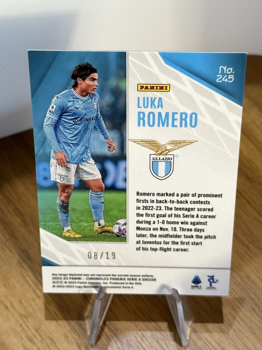 2022-23 Chronicles Phoenix Serie A LUKA ROMERO RC /19 FOTL