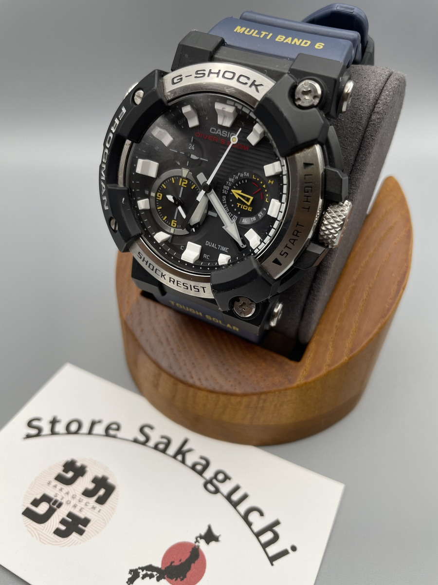 Casio G-SHOCK GWF-A1000-1A2JF Frogman Carbon Stainless Steel Casio G-SHOCK GWF-A1000-1A2JF Frogman Carbon Stainless Steel