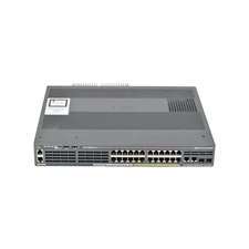 Cisco WS-C2960X-24PSQ-L 24-Port GbE 2x SFP Uplinks LAN Base Catalyst Switch HSS