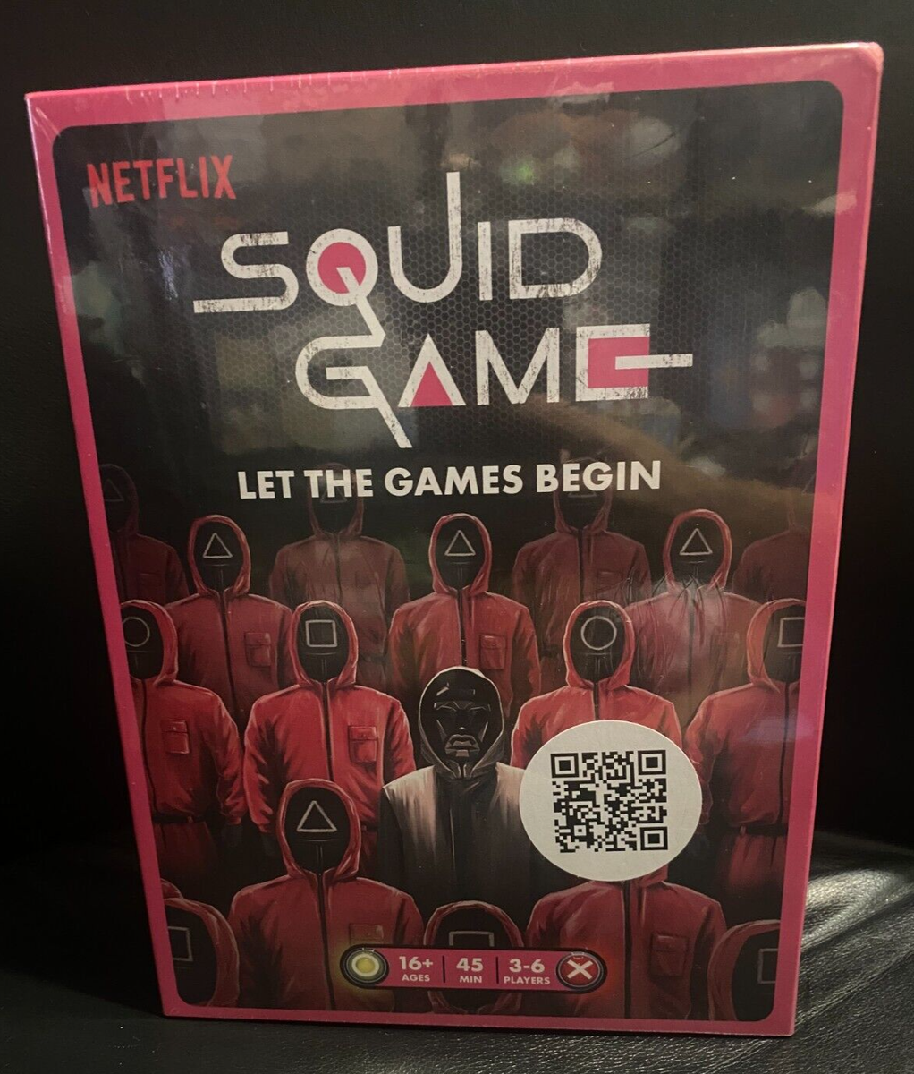 Netflix Squid Game: Let the Games Begin Board Game Teens Adults