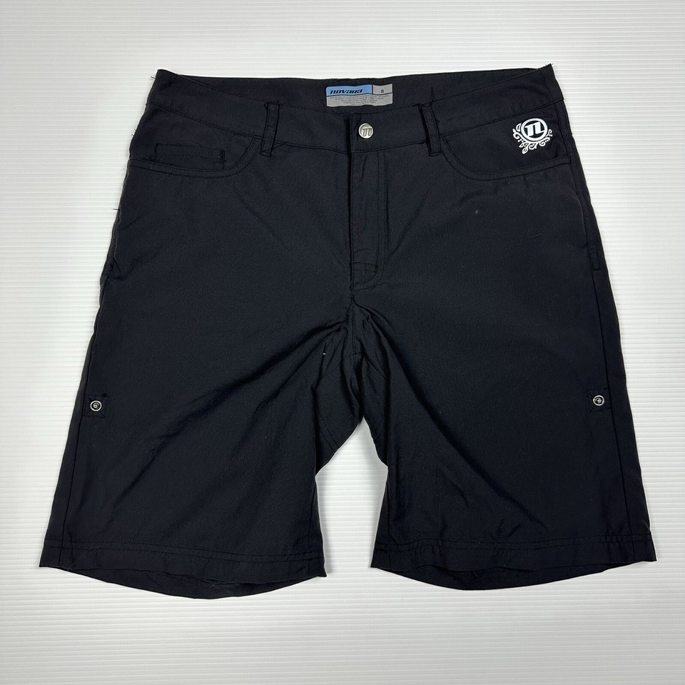 Novara Women's Mia Gel Cycling Road Shorts Size 8 W32" Black Padded Active Wear