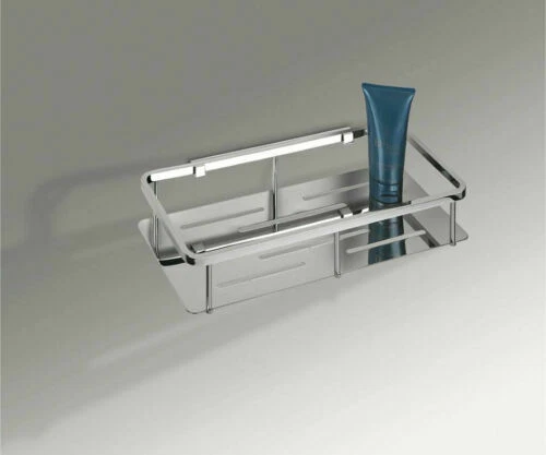 Cestini e vassoi da vasca in ottone per il bagno