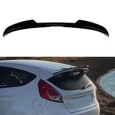 1pc Rear Trunk Spoiler Lip Wing For Ford Fiesta Mk6 Mk6.5 2008-2017 Gloss Black 1pc Rear Trunk Spoiler Lip Wing For Ford Fiesta Mk6 Mk6.5 2008-2017 Gloss Black