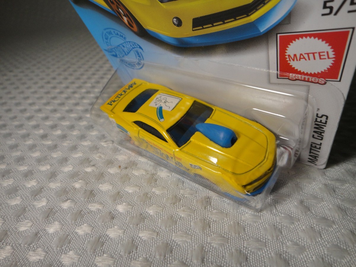 2021 Hot Wheels HW Mattel Games Pictionary '10 Pro Stock Camaro