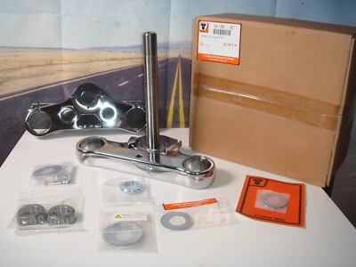Harley FXD 49mm Triple Tree Chrome Upper Lower Kit 2006-2007