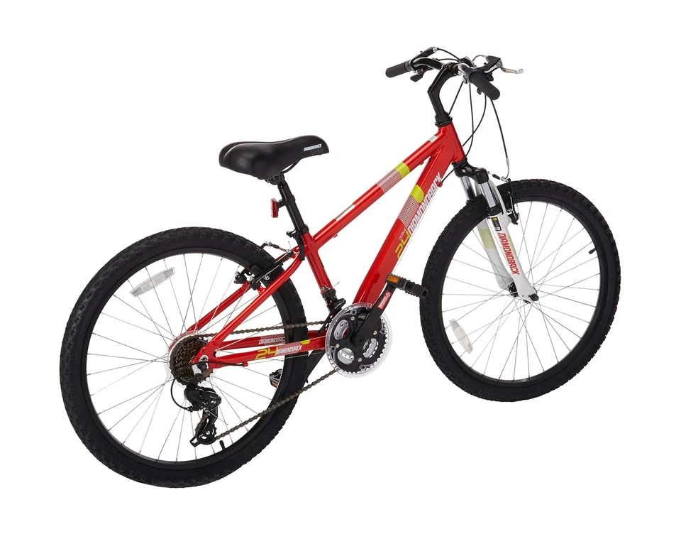 Bicicleta de montanha Diamondback Bicycles Octane roda juvenil laranja 24" - Imagem 2 de 4