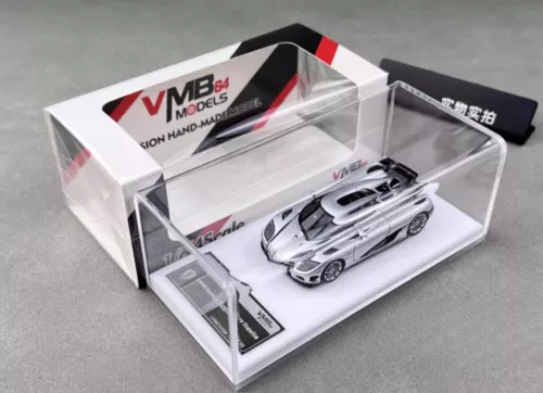 VMB 1:64 Scale Silver CCXR Trevita Racing Sports Model Diecast Resin Car - Bild 2 von 11
