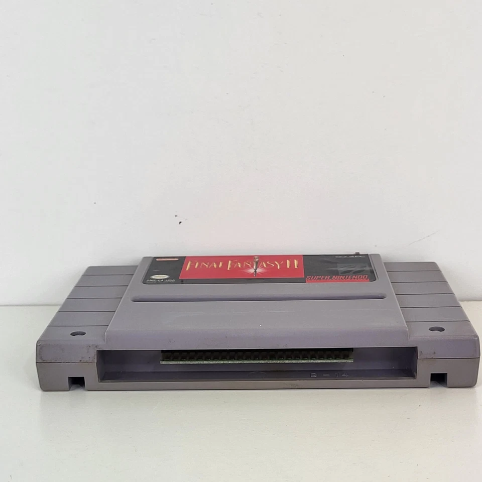 Final Fantasy II 2 (Super Nintendo SNES 1991) Game Cart Only TESTED & PLAYS - Image 4 of 4