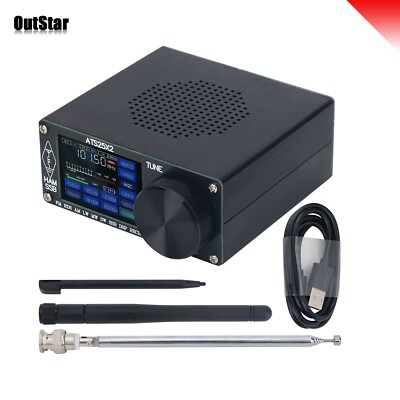 ATS25X2 Radio Receiver FM RDS AM LW MW SW SSB DSP Receiver with Touch Screen ot3