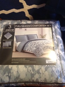 Serena Full Queen Comforter Set 3 Piece Nip Ebay
