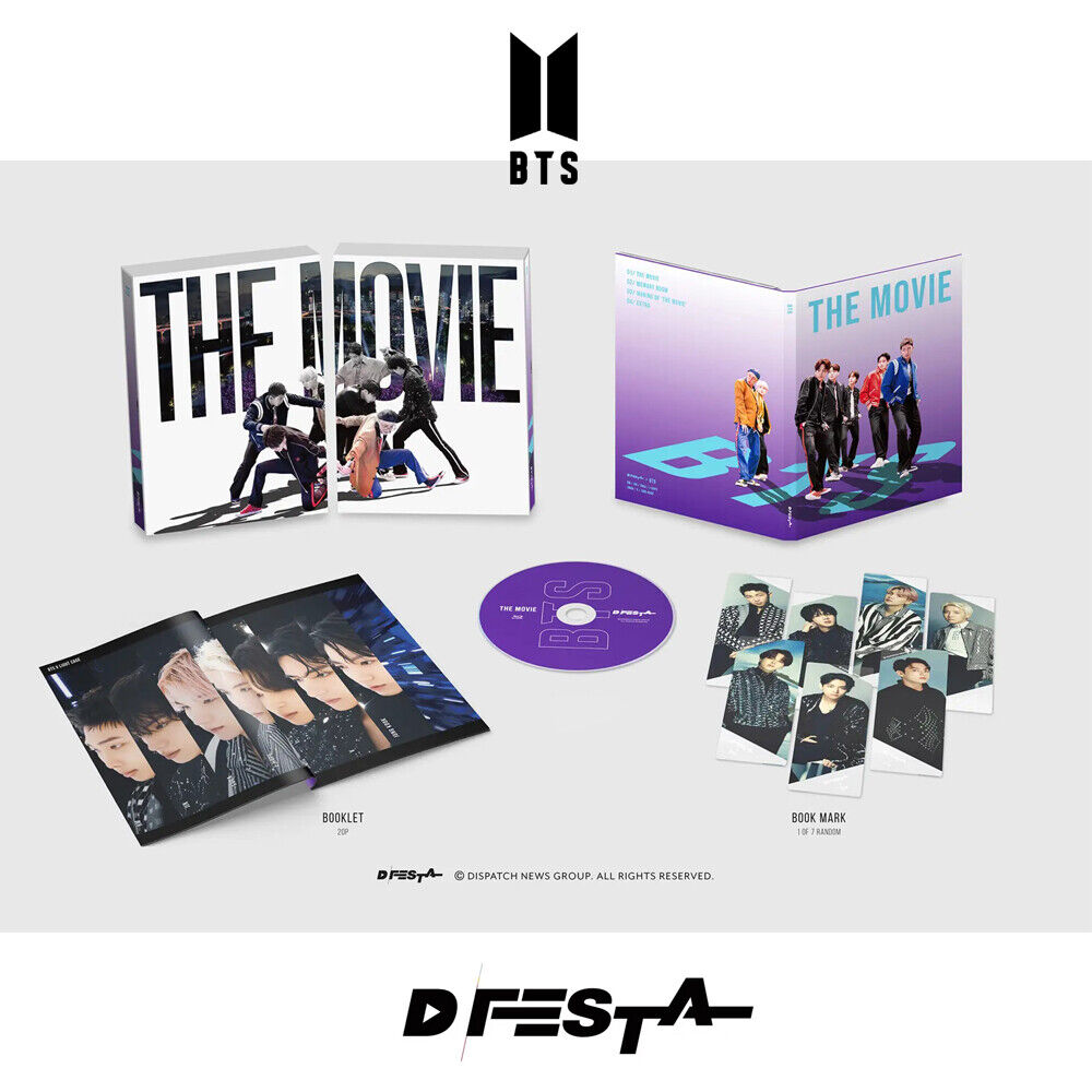 D'FESTA THE MOVIE BTS Version DFESTA Official DVD Blu-ray Limited JAPAN