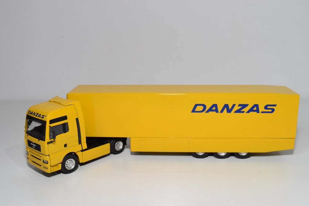 Miniature Conrad 1/50 – MAN F 90 Avec Semi-remorque Talbert, Grue, édition Limitée