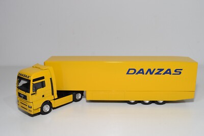 A88 1:50 CONRAD SCALE ART MAN M.A.N. LKW MIT ANHÄNGER TANZT NEUWERTIG SELTEN! 2