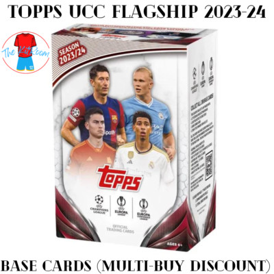 2023-24 Topps UEFA Club Competitions UCC FLAGSHIP - Base Cards