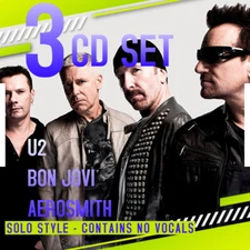  3 CD ROCK LEGENDS QRS PIANOMATION PIANOFORCE COMPATIBLE PLAYER PIANO ALBUMS