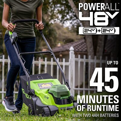 【パラパラ様】専用・4点同時購入フォロー割特価（1/2) 緑360g×2袋 Greenworks 2 x 24V (48V) 14