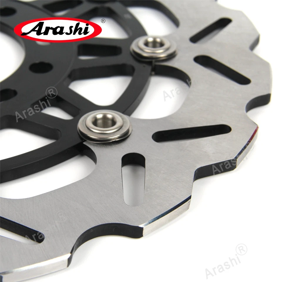 Pastilhas de freio orgânicas rotores de freio dianteiro Arashi para Kawasaki Z750R ABS 2011 - 2012 - Imagem 4 de 4