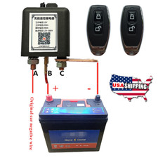 Wireless Remote 12V Car Hot Rod Battery Disconnect Relay Master Kill Switch USA