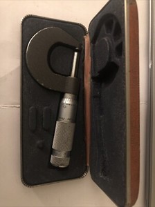 Brown And Sharpe 0-1" Micrometer With Case
