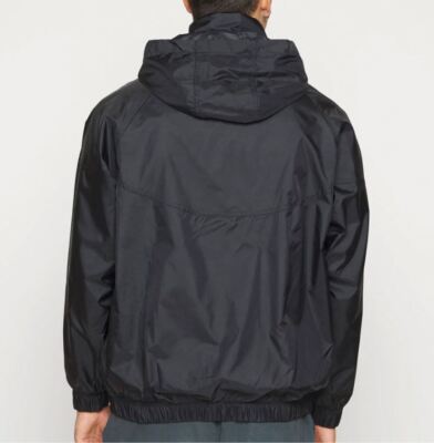 Nike Windrunner Anorak Jacket Windbreaker Mens (4911) Black Zip up