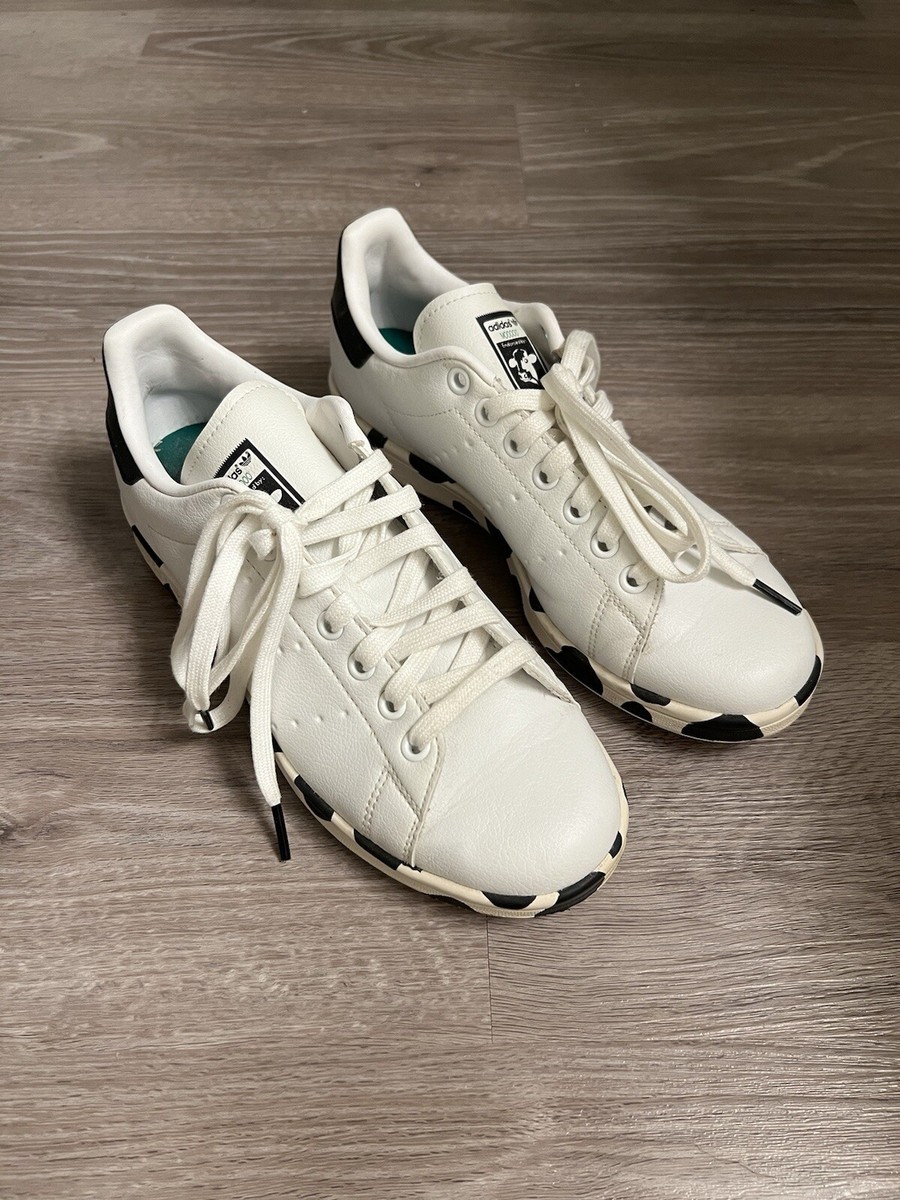 Adidas Primegreen Dairyland Cow Print Stan Smith Golf Shoe US Men Women 