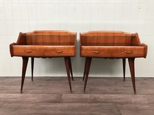 Coppia Di comodini anni 50 Stile Paolo Buffa